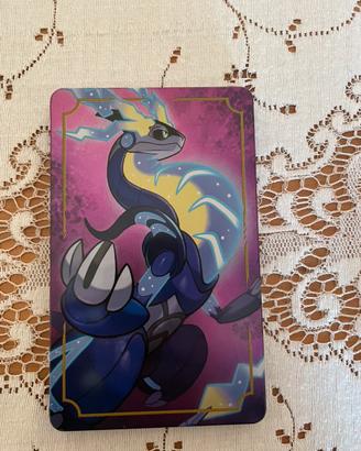 🍇esclusivo  SteelBook Pokemon Violetto-Miradon
