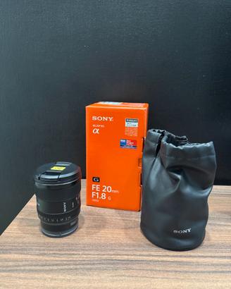 Sony FE 20mm f 1.8 G
