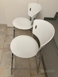 Coppia sgabelli bancone cucina