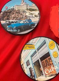 2 piatti decorativi cuba