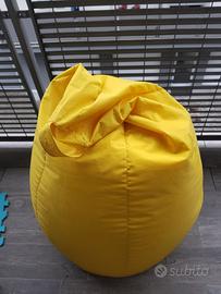 pouf/sacco giallo per sedersi - Arredamento e Casalinghi In vendita a Modena