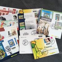 Cartoline francobolli codici barre tessere postali