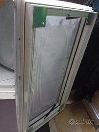 lucernario con telaio alluminio cupolino bianco op