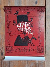 Raro Poster Il Teatro Degli Orrori Primo Tour