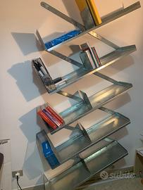 Libreria “DESALTO” in acciaio grezzo
