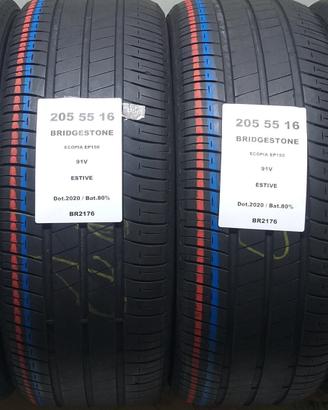 4 GOMME 205 55 16 BRIDGESTONE BR2176