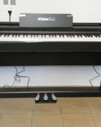 Pianoforte Digitale TP-300C BK con Console