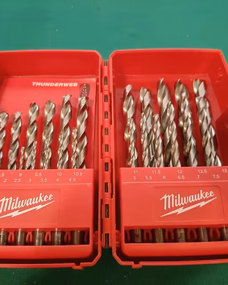 SeSet Punte Milwaukee Thunderweb HSS-G 25 pz