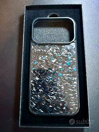 Cover iphon 17 pro in vero carbonio forgiato