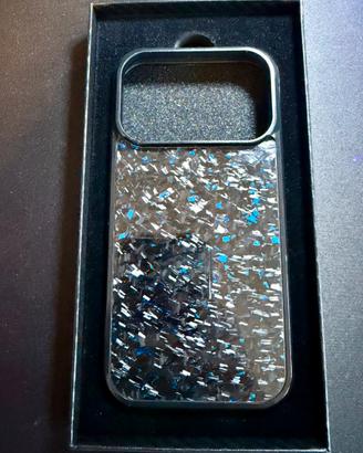 Cover iphon 17 pro in vero carbonio forgiato