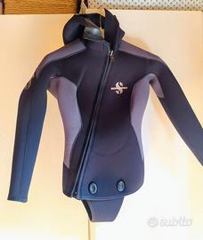 Kit muta e accessori per immersioni donna