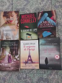 libri di narrativa italiana e internazionale 