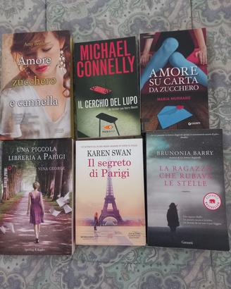 libri di narrativa italiana e internazionale 