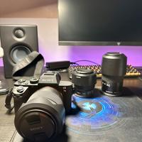 Sony a7ii+obbiettivo kit 28-70mm TRATTABILE