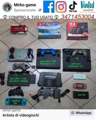 console e videogiochi GUARDA LE FOTO prezzi in bio