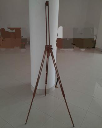 cavalletto treppiedi da pittura 