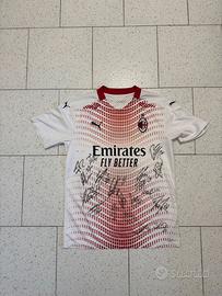 Maglia autografata ultimo scudetto ACMilan 2021/22