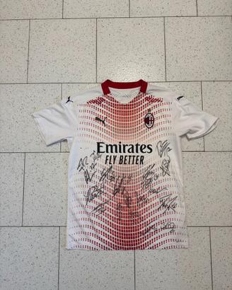 Maglia autografata ultimo scudetto ACMilan 2021/22