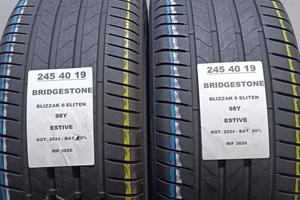 2 GOMME 245 40 19 BRIDGESTONE 2024 RIF3820