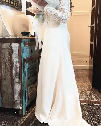 abito da sposa di sartoria