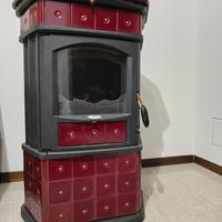 Stufa a legna Lincar Ghisa e ceramica smaltata