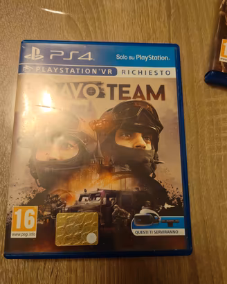 Gioco per vr PS4  Bravo Team 