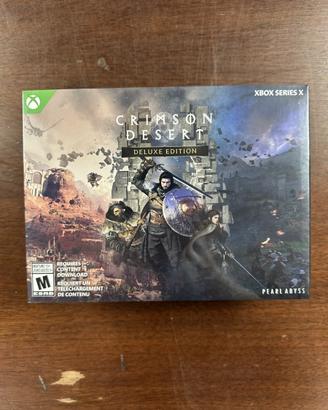 Crimson desert XBox Deluxe Edition da collezione