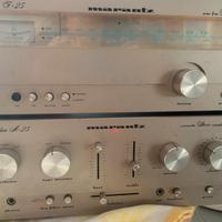 Amplificatore e radio marantz