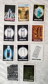cartoline Vodka Absolute 