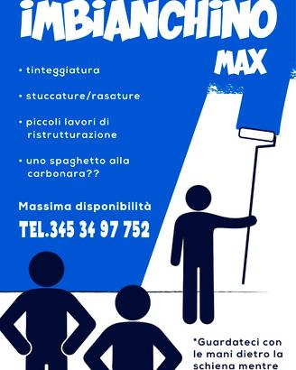 Imbianchino Max zona GARDA e provincia di VR