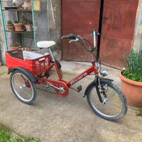 Triciclo bici a tre ruote