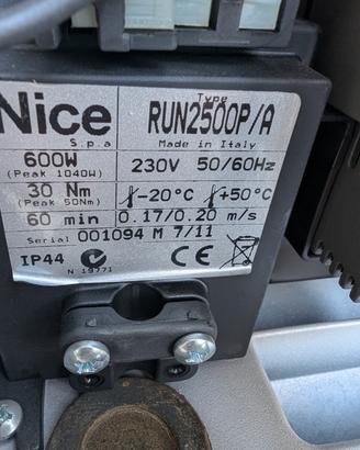 NICE RUN 2500P/A