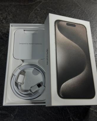 Iphone 15 PRO 256GB Titanio Naturale