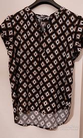 Blusa donna, manica corta