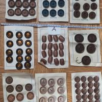 bottoni vintage anni 50/60 tutti come foto