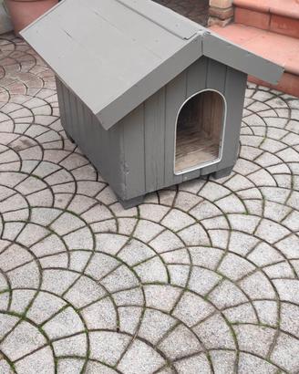 casetta cane in legno