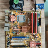 Componenti PC vecchio Asus p5k quad 9550 GTS 250