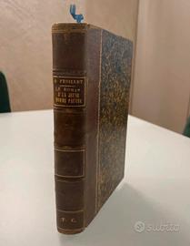 Libro antico in lingua francese 1876