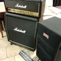 Ampli Marshall DSL100+Cassa+Ped5vie+bagTransporter