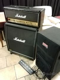Ampli Marshall DSL100+Cassa+Ped5vie+bagTransporter