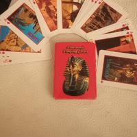 Carte da gioco vintage Antico Egitto