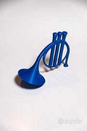 Blue French Horn NFC – Corno Francese Blu 3D Smart