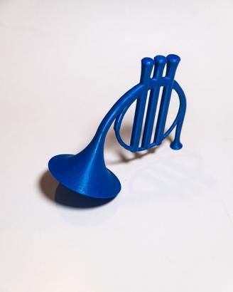Blue French Horn NFC – Corno Francese Blu 3D Smart