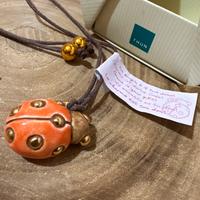 Thun collana regolabile con coccinella e scatola