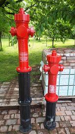 2 idranti UNI 70 soprasuolo a colonna