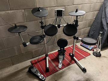 Batteria elettrica millenium mps-150 +sgabello+pad