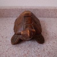 Scultura in legno-Tartaruga