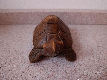 Scultura in legno-Tartaruga