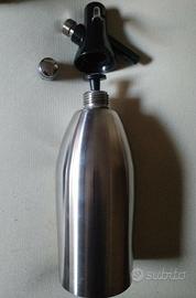 Sifone bombola seltz inox nuova