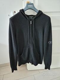 Felpa con cappuccio e zip